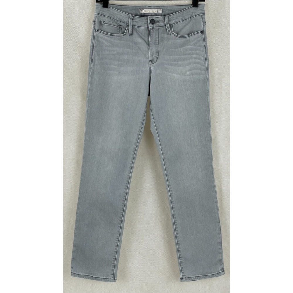 ATHLETA Sculptek Jeans Womans Size 6 30x26‎ Grey Skinny Stretch Jeans